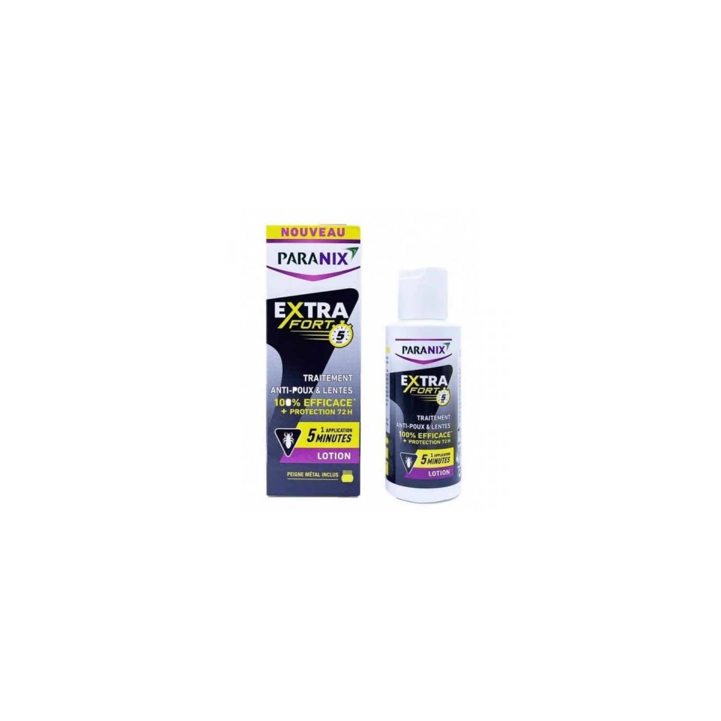 Paranix Extra fort lotion 5 min anti-poux 200ml