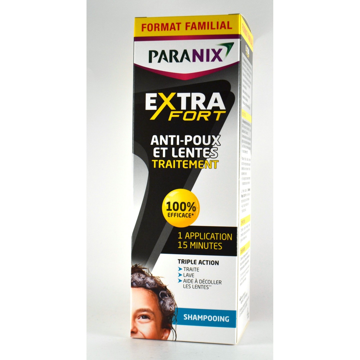Paranix Extra fort Shampooing anti-poux 300 ml + peigne