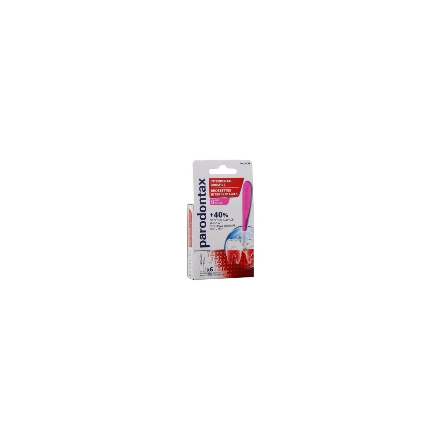 Parodontax Brosettes Interdentaires 0.4mm x6