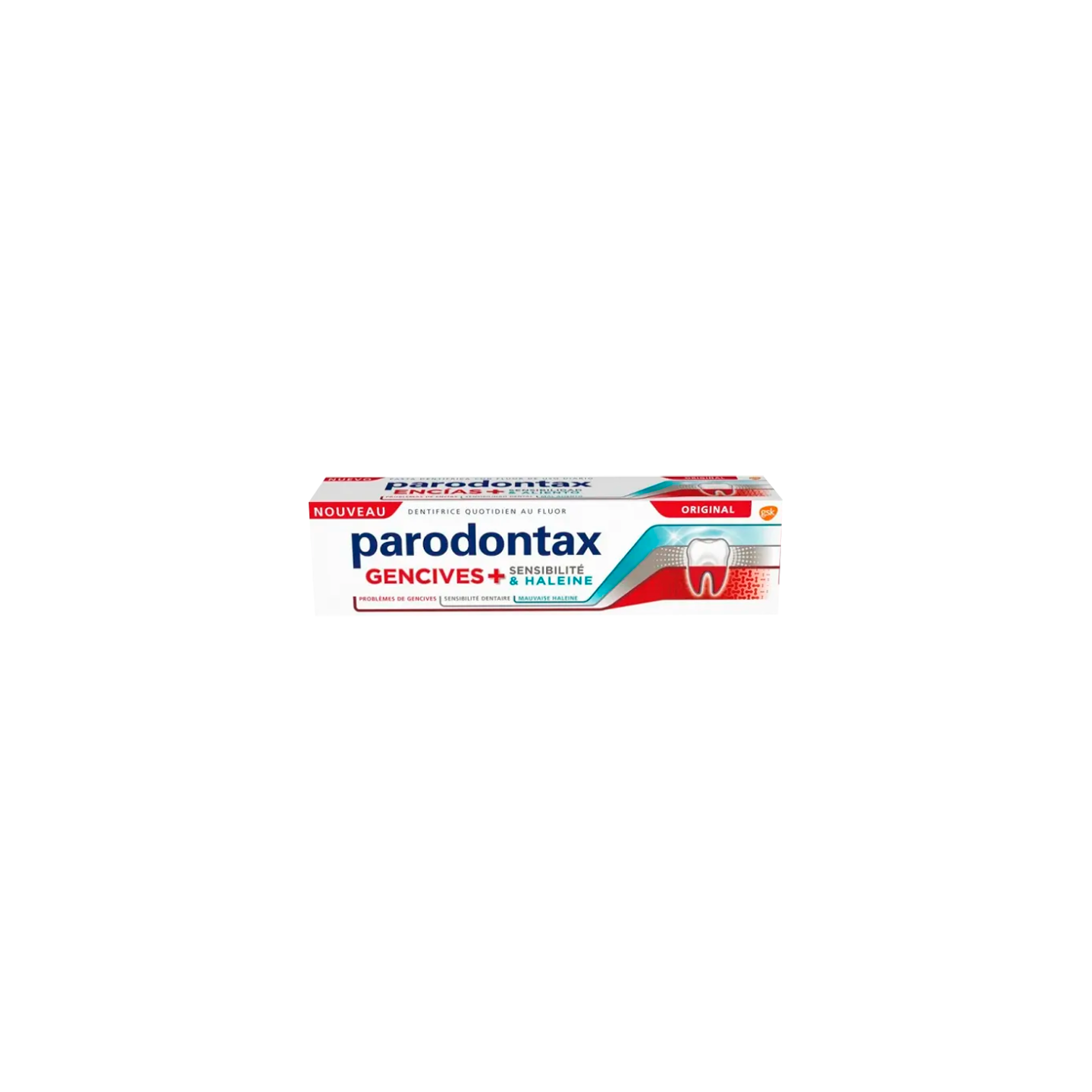 Parodontax Dentifrice gencive + sensibilité & haleine fraiche - 75ml