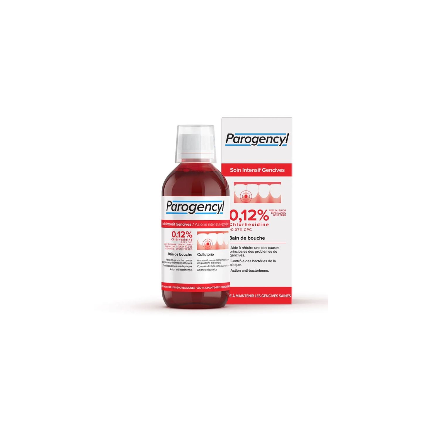 Parogencyl Bain de bouche soin intensif gencives - 300ml