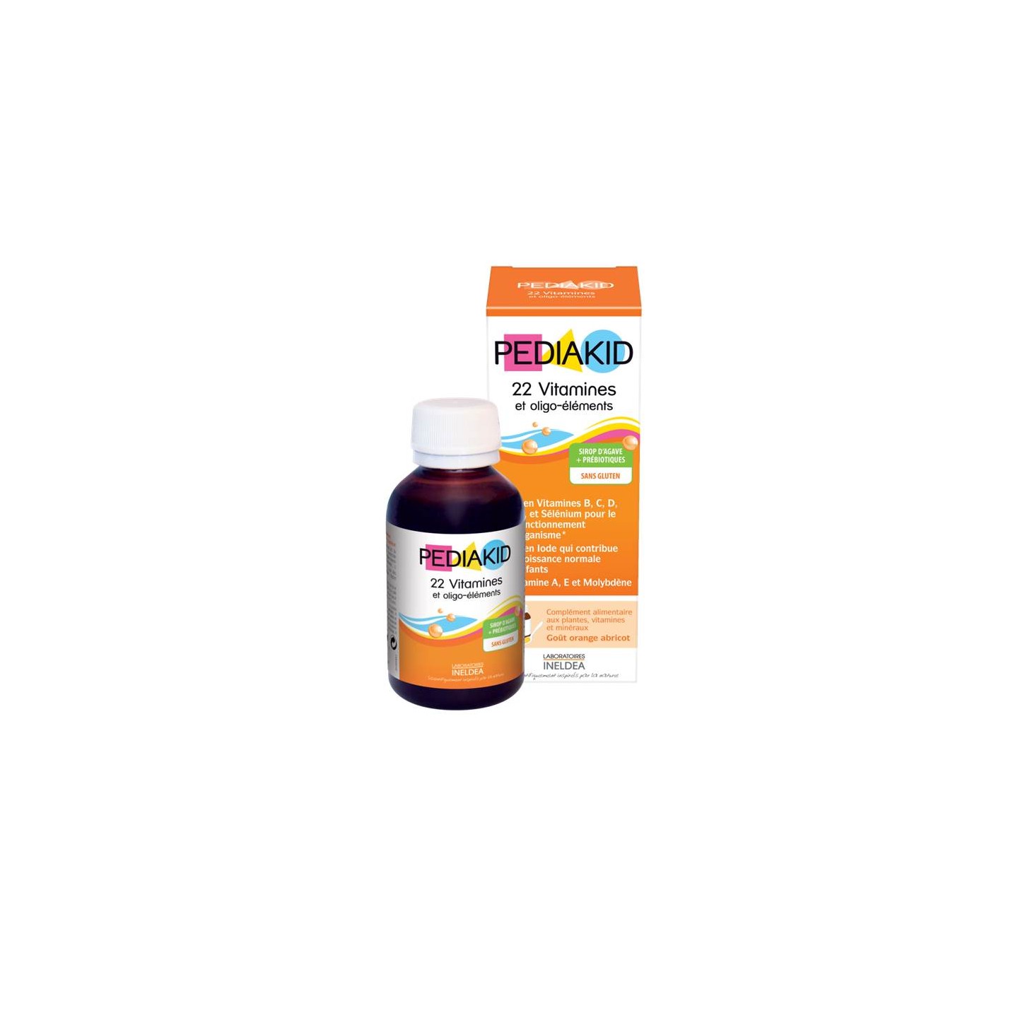 Pediakid 22 Vitamines Et Oligo-Élements sirop 250 ml