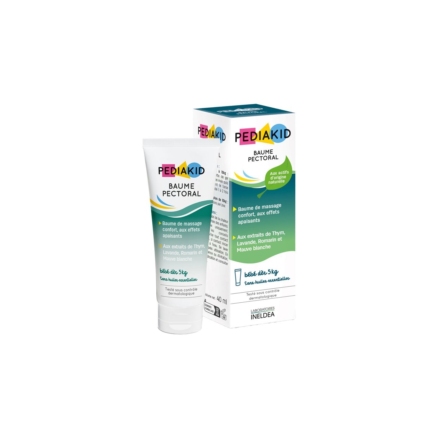 Pediakid Baume de massage pectoral - 40ml