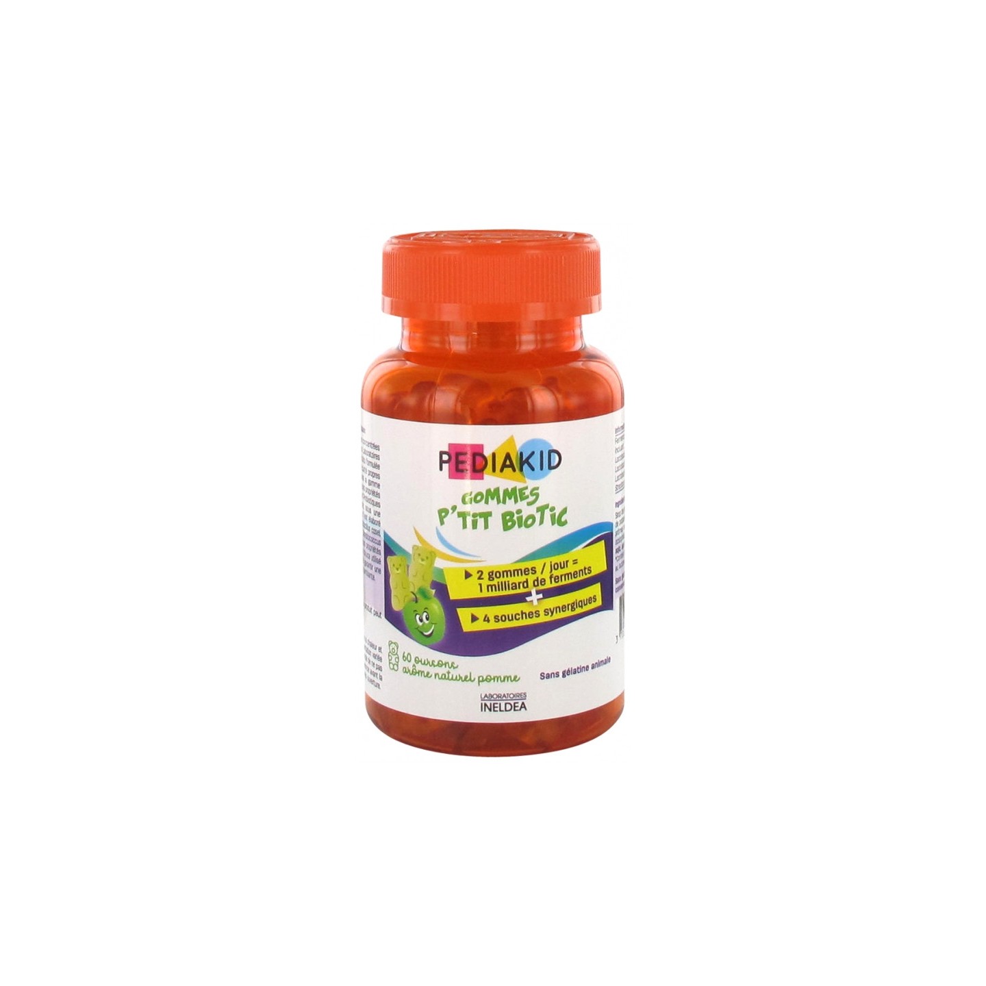 Pediakid Gommes P'tit Biotic - 60 gommes