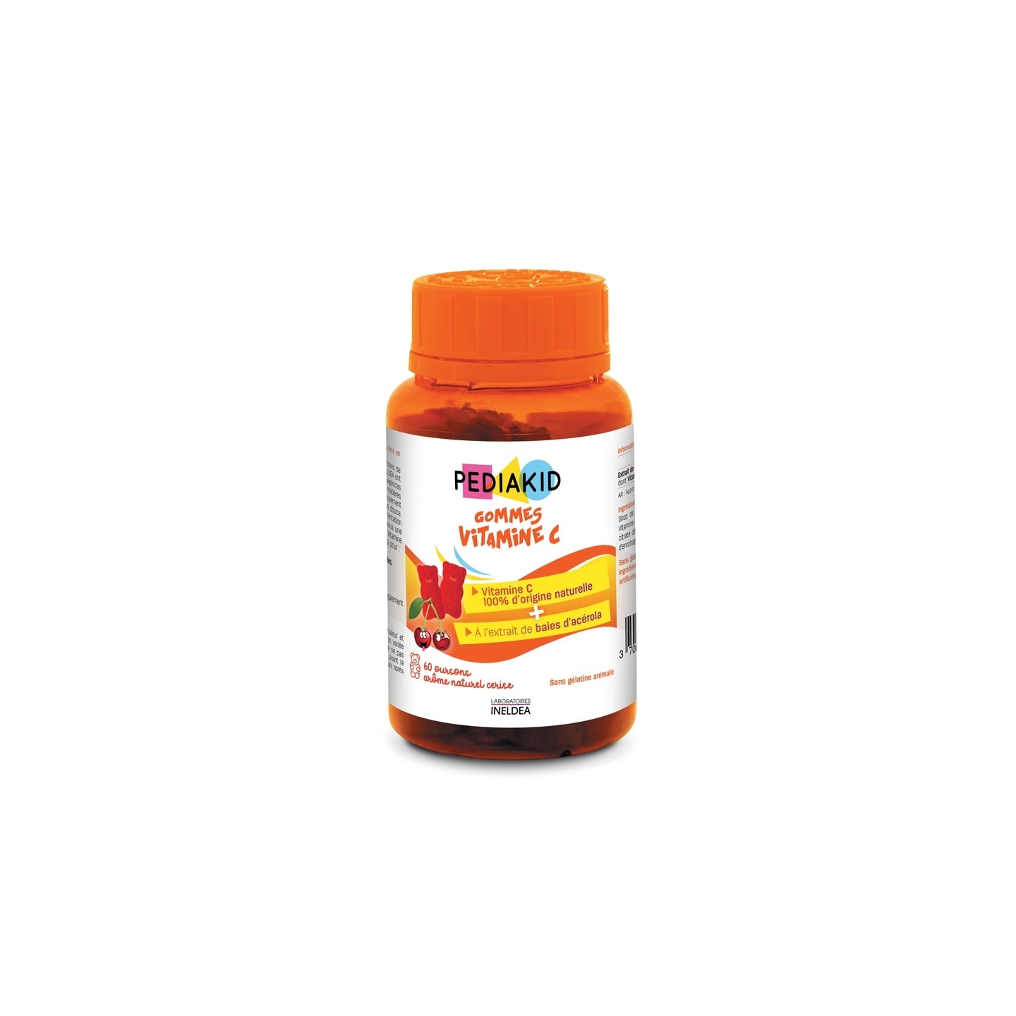 Pediakid Gommes Vitamine C - 60 gommes