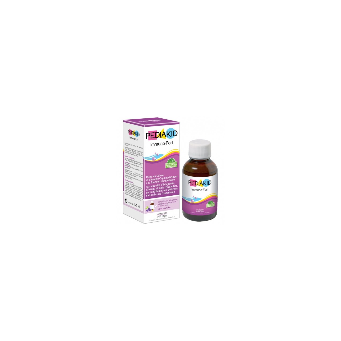 Pédiakid Immuno-fortifiant sirop 125 ml