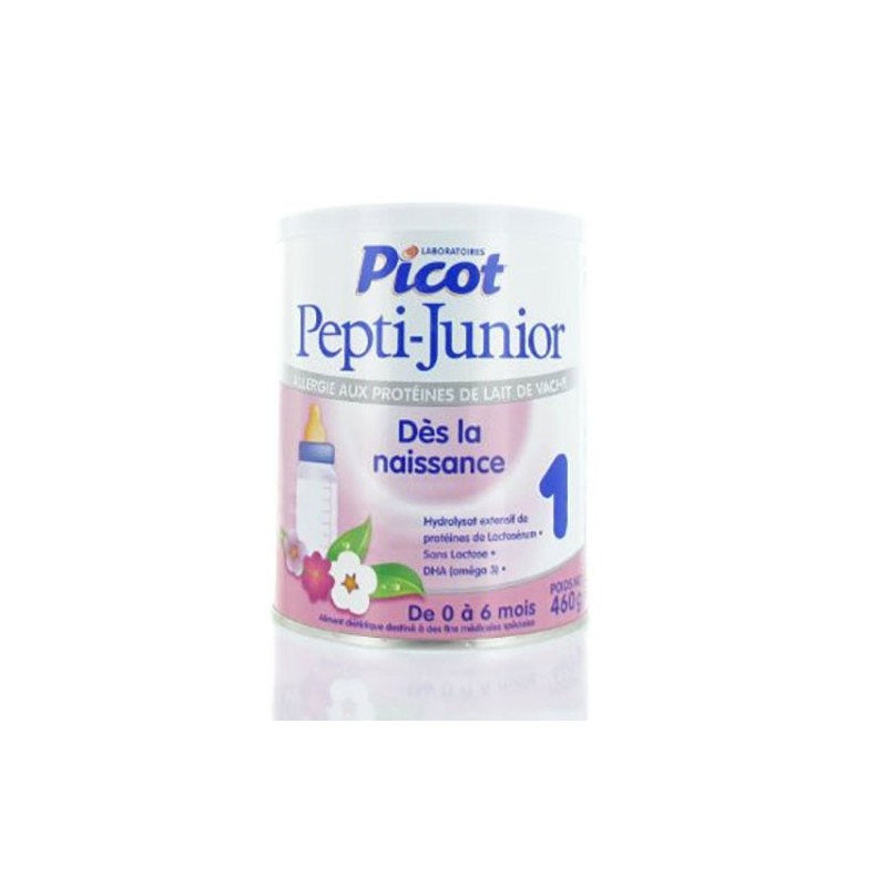 Pharmacie Bastille - Picot pepti junior lait allergie 1er âge 460g