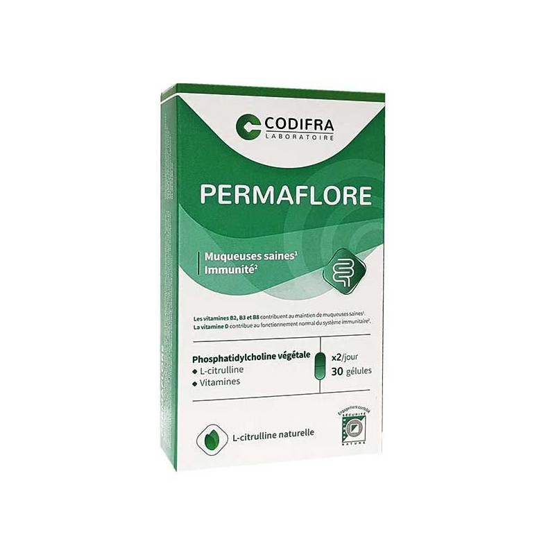 Codifra Permaflore Phospholipides 30 gélules