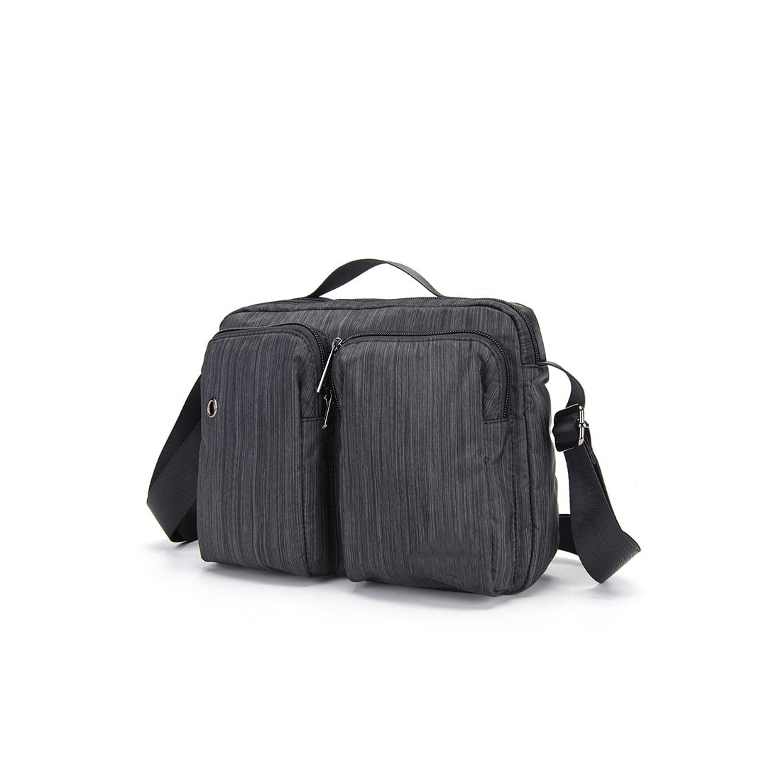 Petit Sac Bandoulièr Multipoche Gris B30