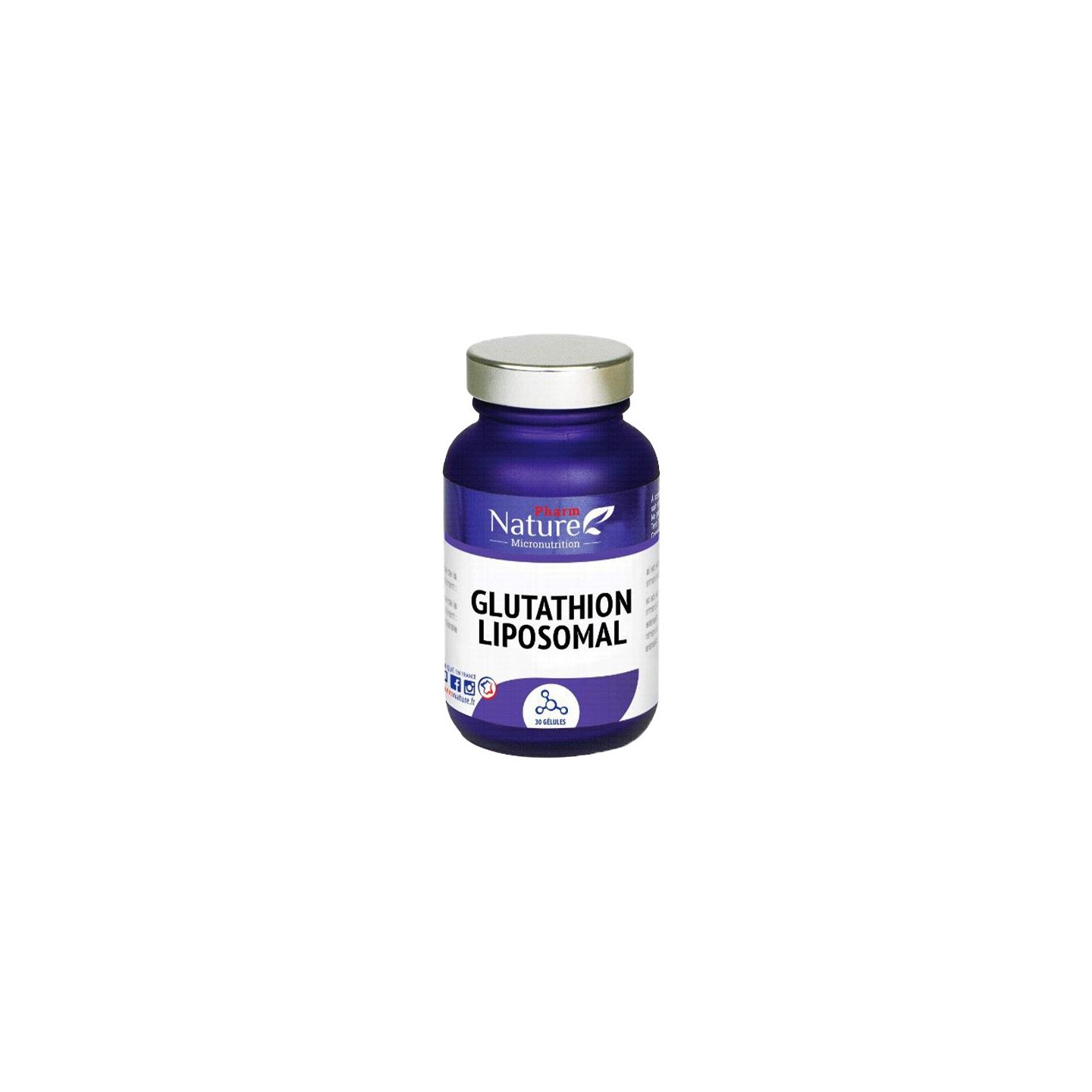 Pharm Nature Micronutrition Glutathion Liposomal - 30 gélules