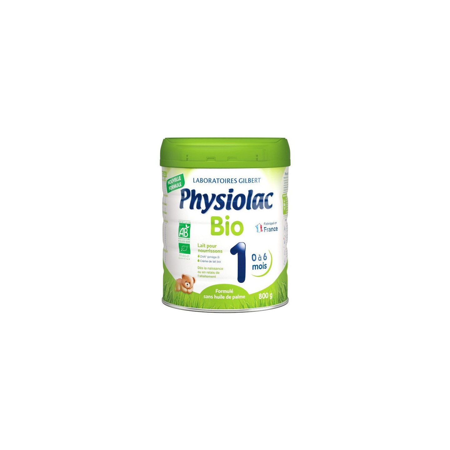 Physiolac Lait 1er âge Bio - 800g