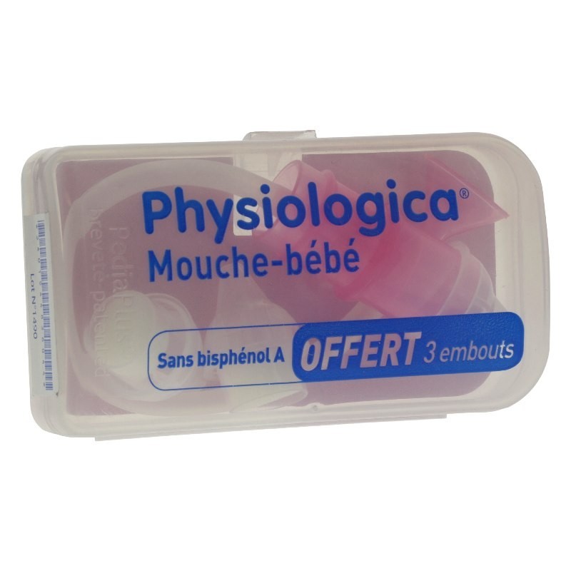 Pharmacie Bastille - Gifrer Physiologica Mouche Bébé par Aspiration 3 Embouts Offerts