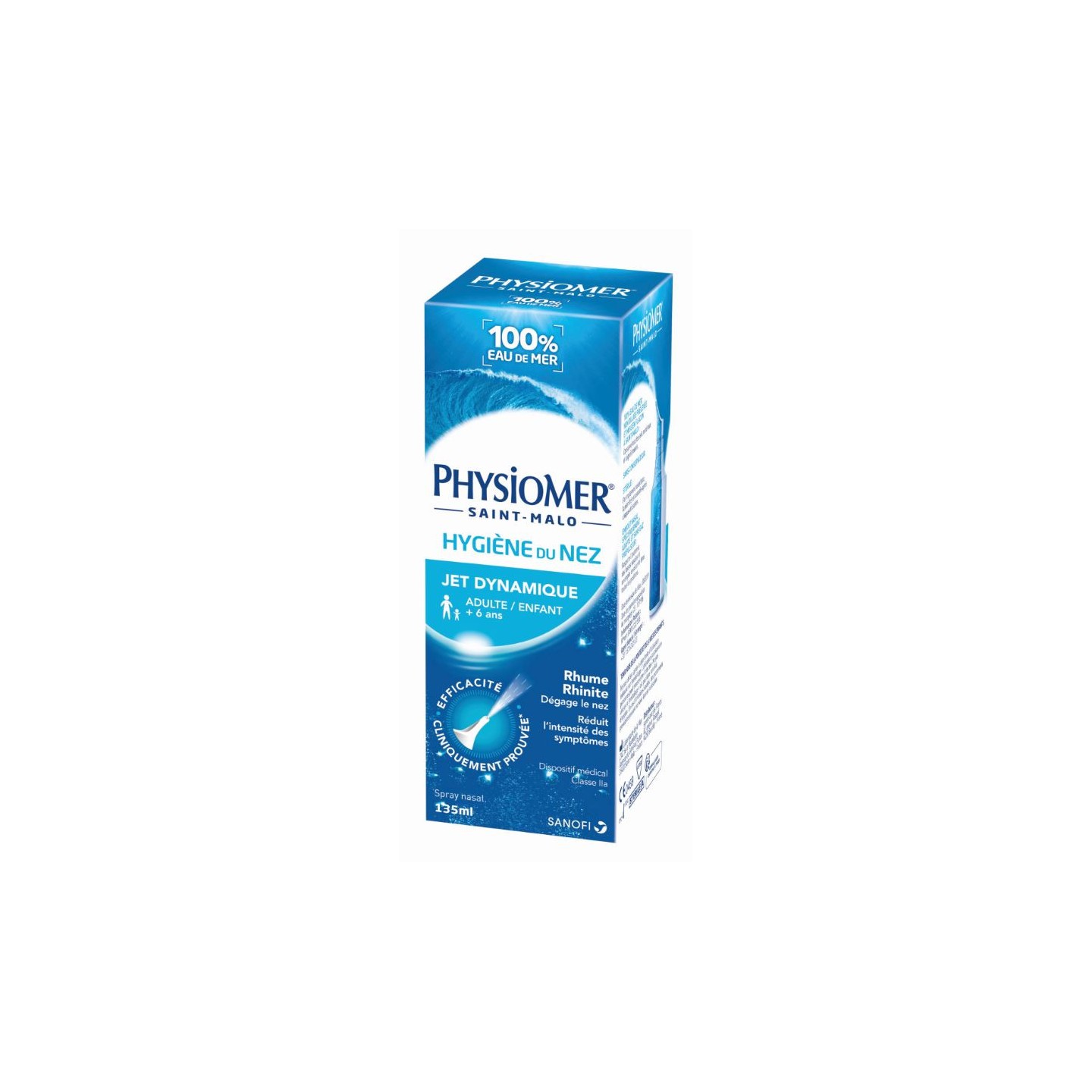 Physiomer Hygiène du nez Jet dynamique - 135ml