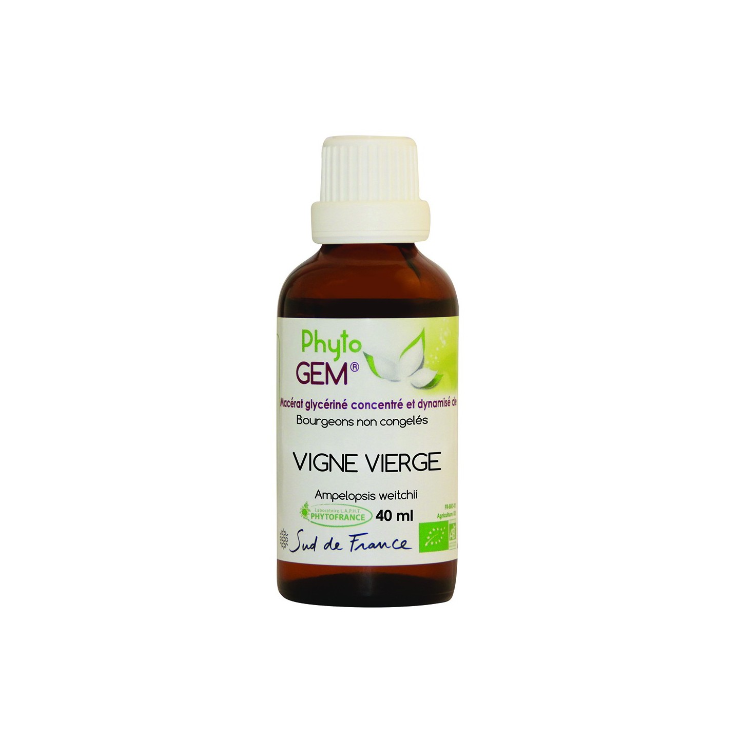 Phyto'gem Bourgeons de Vigne vierge Bio - 40ml