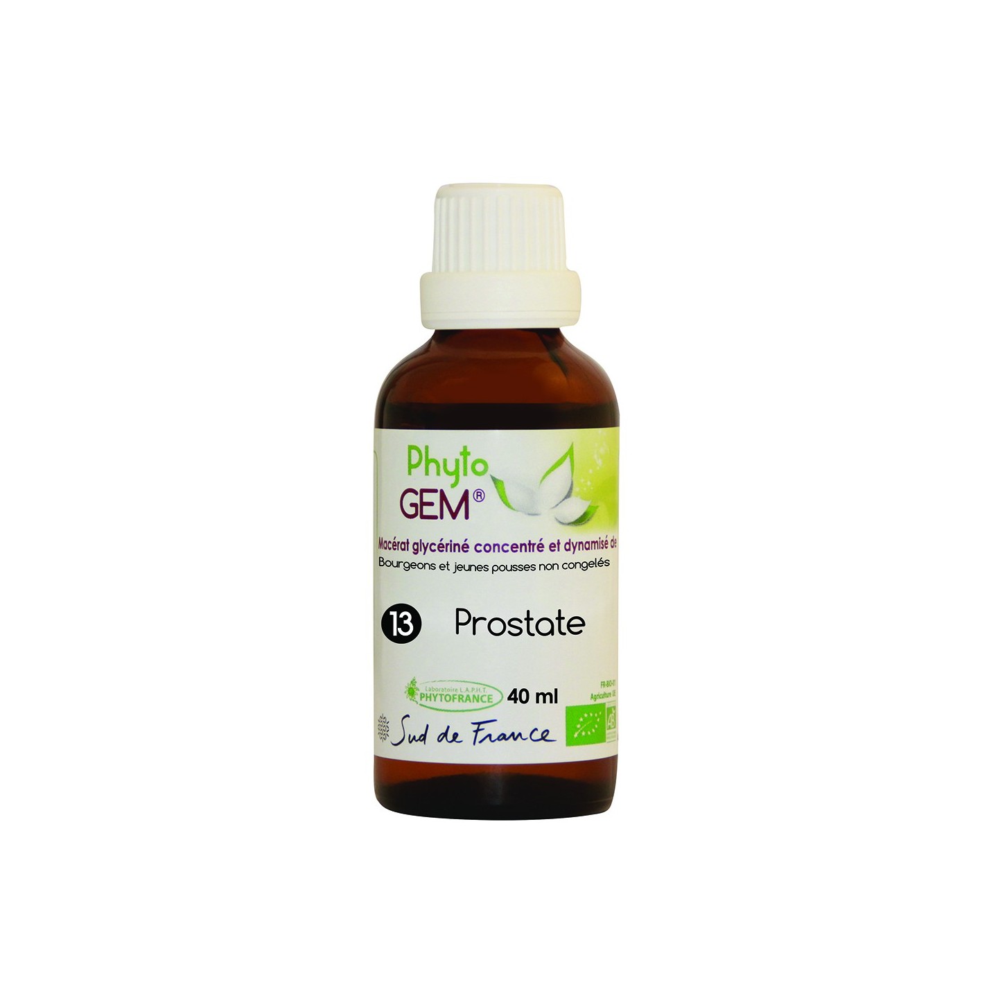 Phyto'gem N°13 Prostate Bio - 40ml