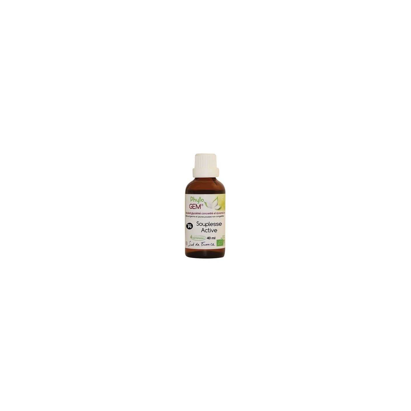 Phyto'gem N°14 souplesse active Bio - 40ml