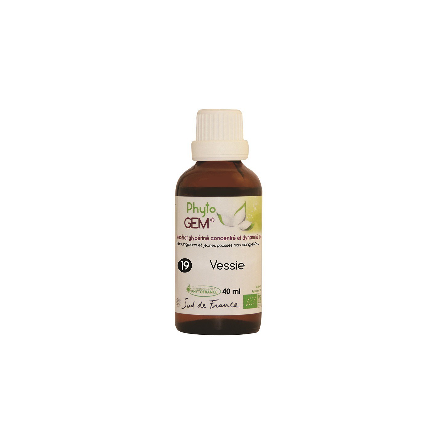 Phyto'gem N°19 vessie Bio - 40ml