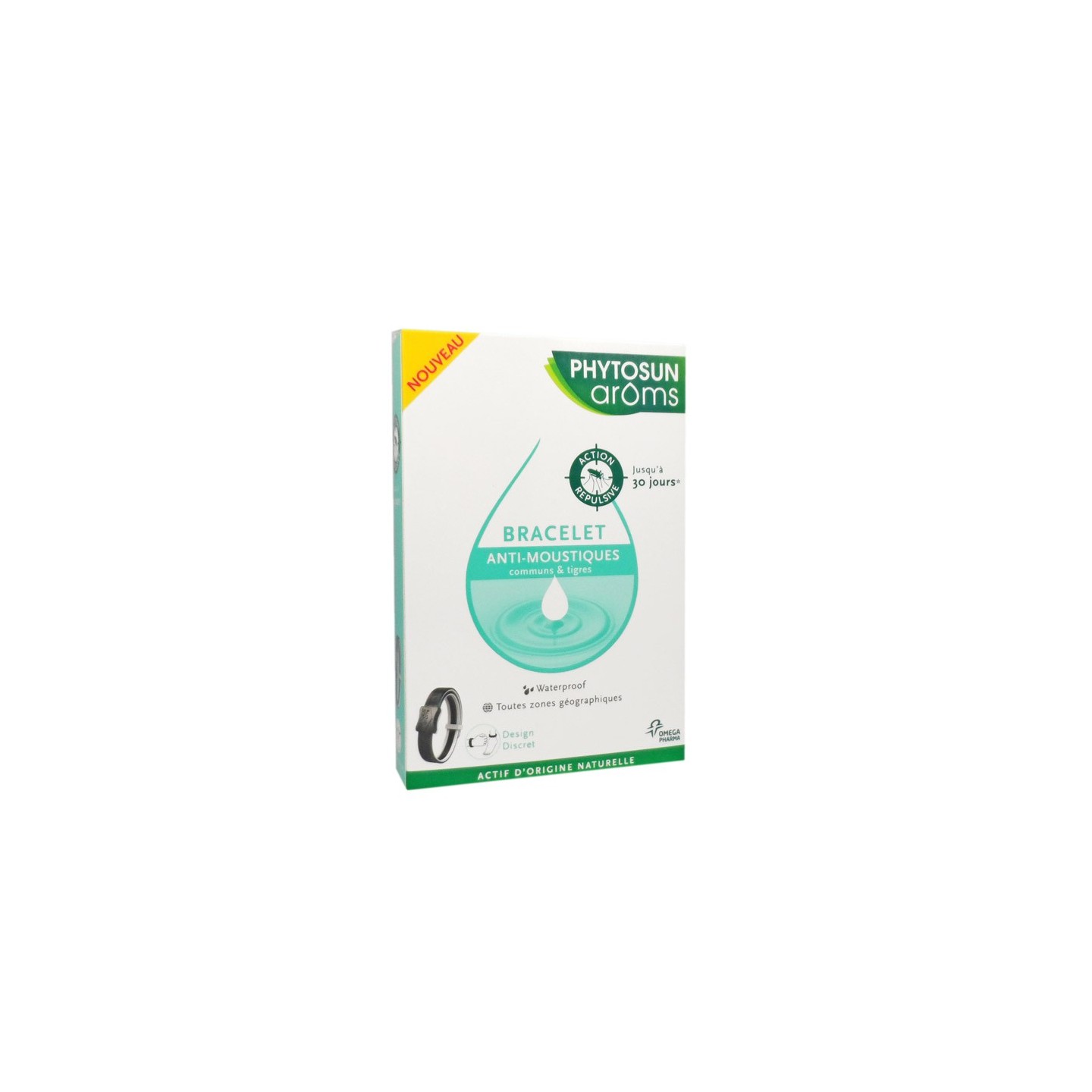 Phytosun Âroms Bracelet anti-moustiques adultes