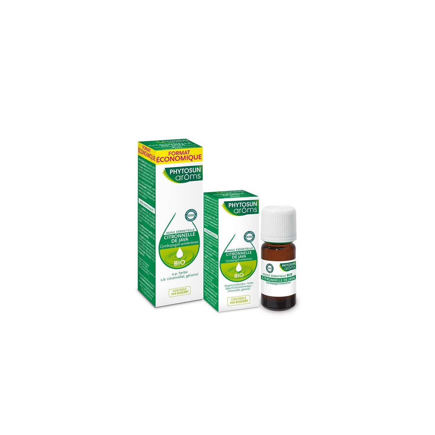Phytosun Arôms Citronnelle de java Bio - 30ml
