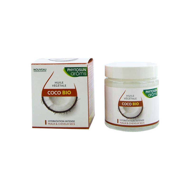 Pharmacie Bastille - Phytosun Arôms Coco huile végétale bio 100ml