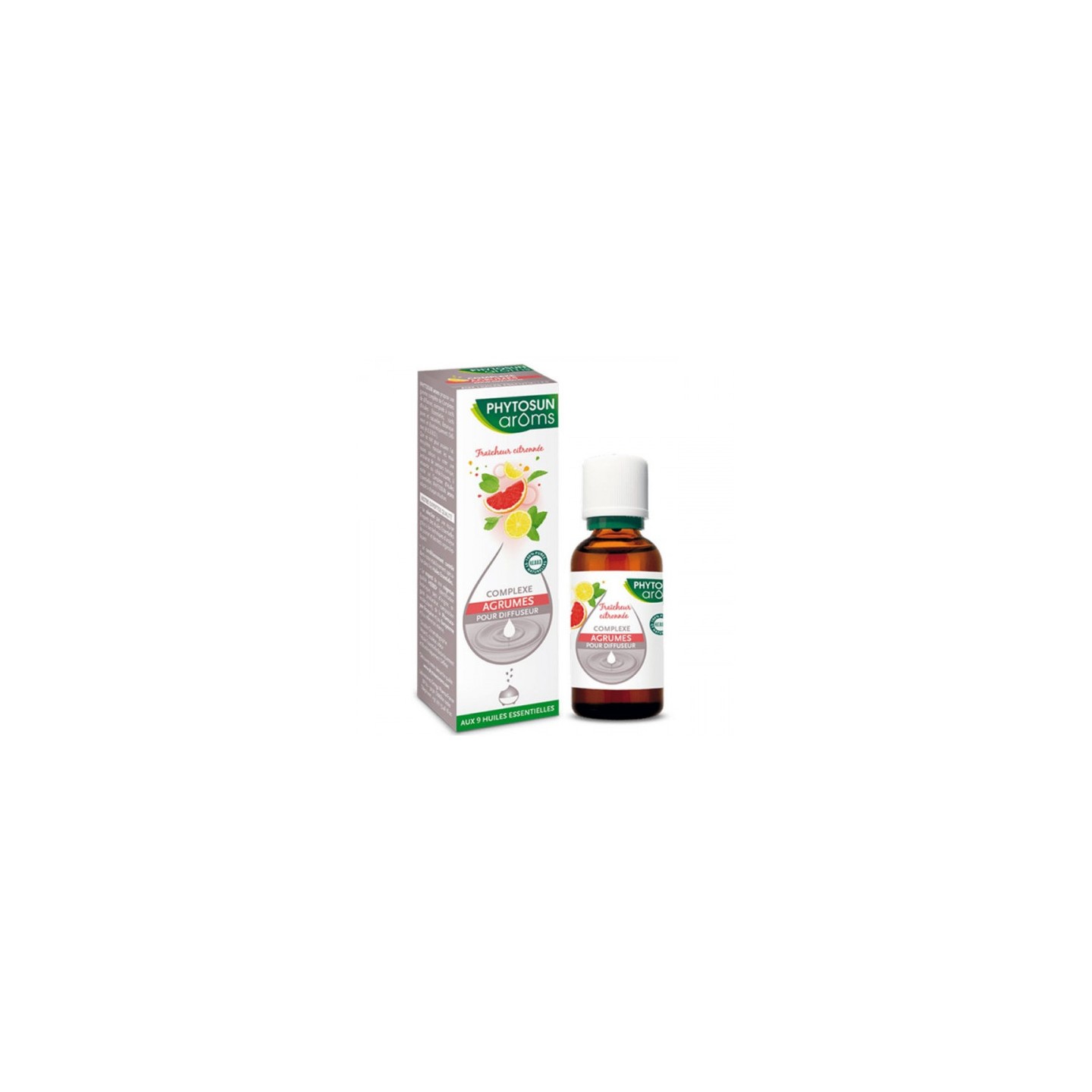 Phytosun Aroms Complexe diffuseur Fraîcheur agrumes 30ml