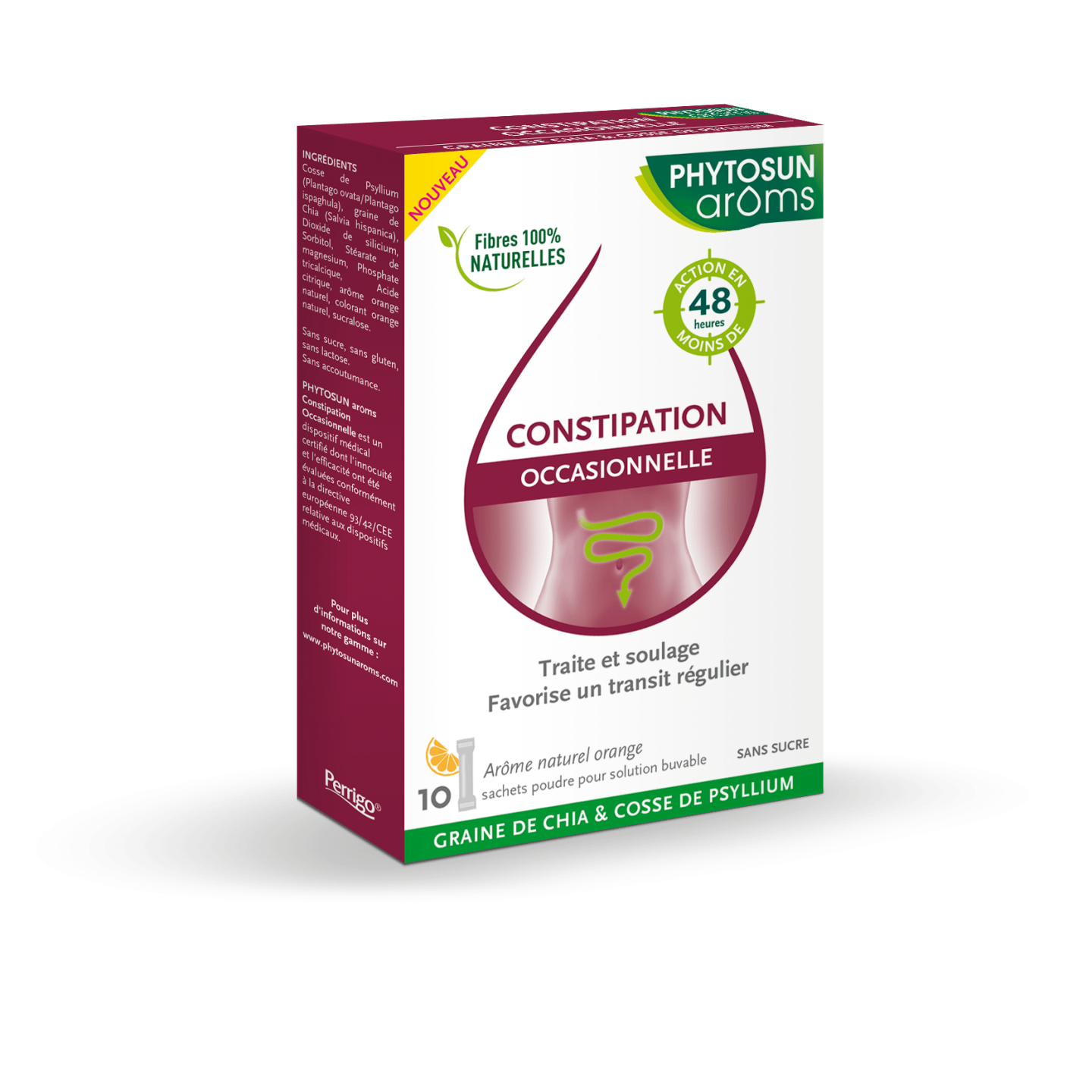 Phytosun arôms constipation occasionnelle 10 sachets