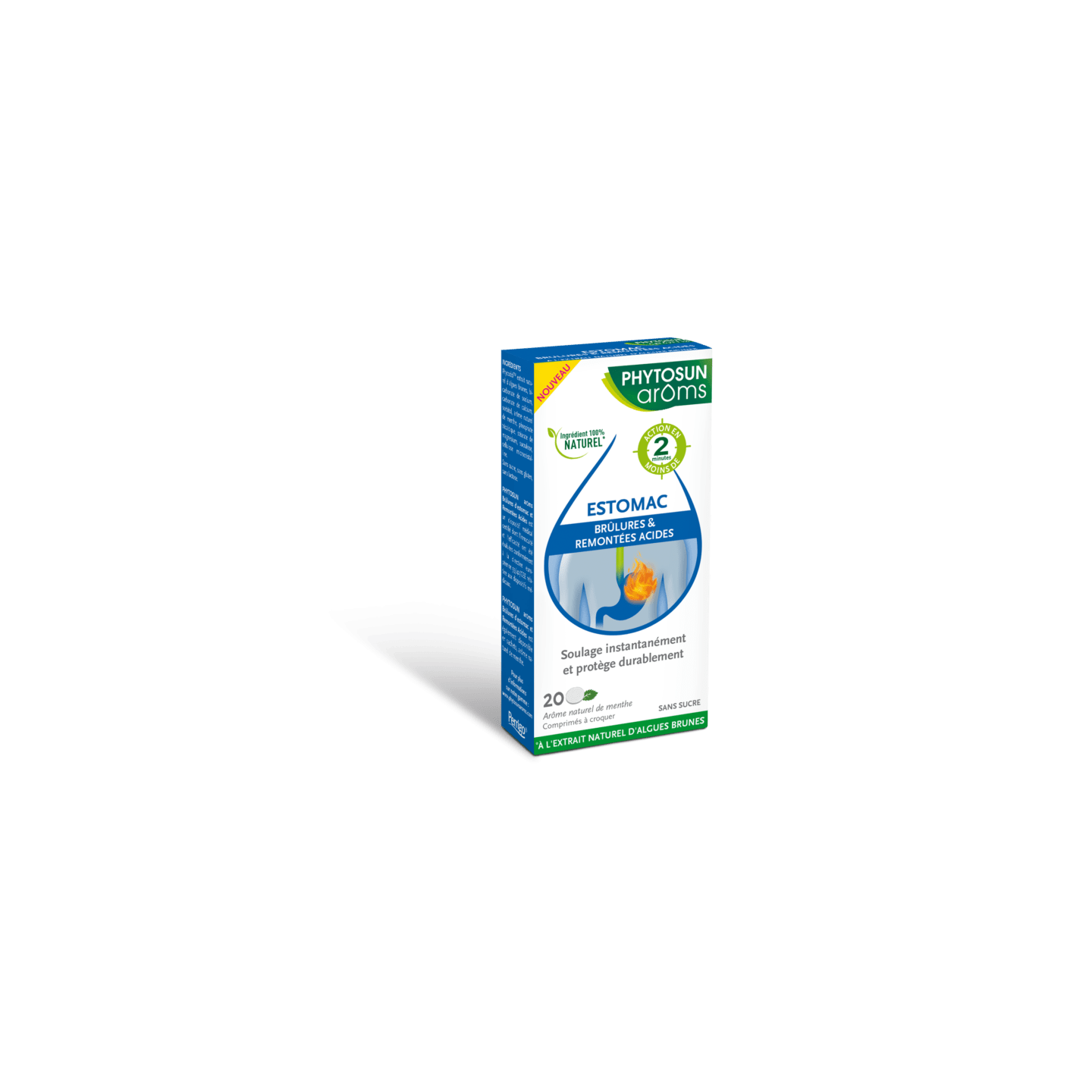 Phytosun aroms estomac brulûres 20 comprimés