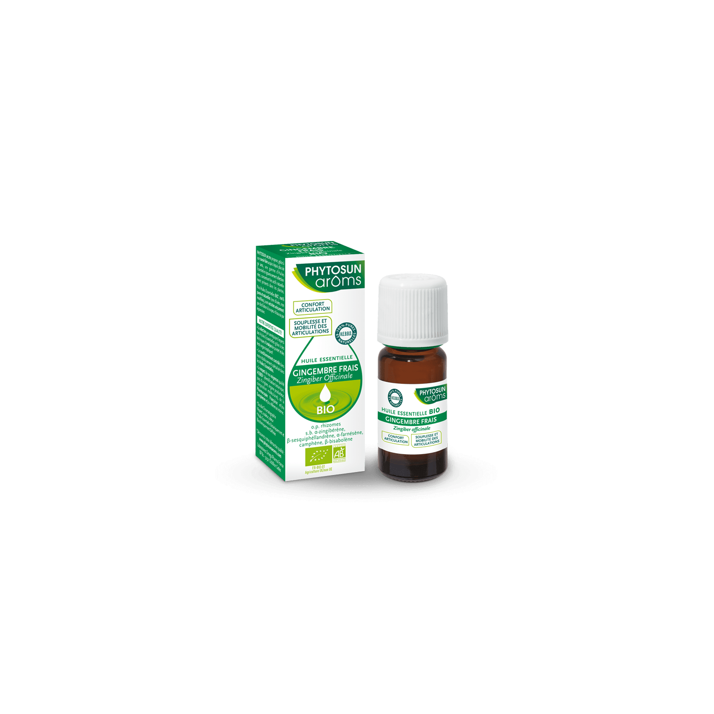 Phytosun Arôms Gingembre frais Bio - 5ml