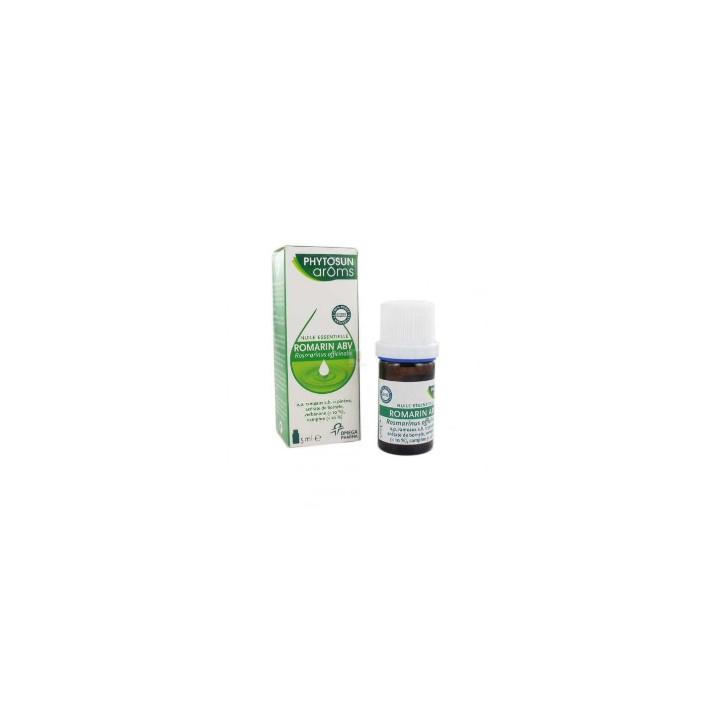 Phytosun aroms Huile essentielle Romarin ABV bio 5ml