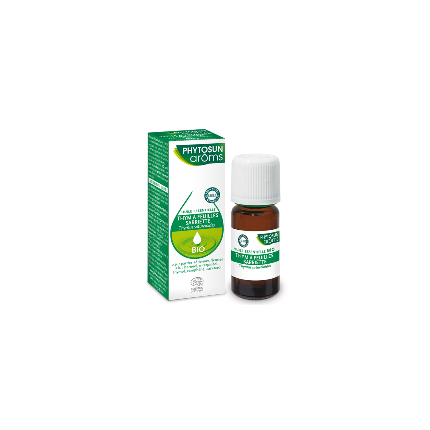 Phytosun Arôms Huile essentielle Thym à feuilles sarriette Bio - 10ml