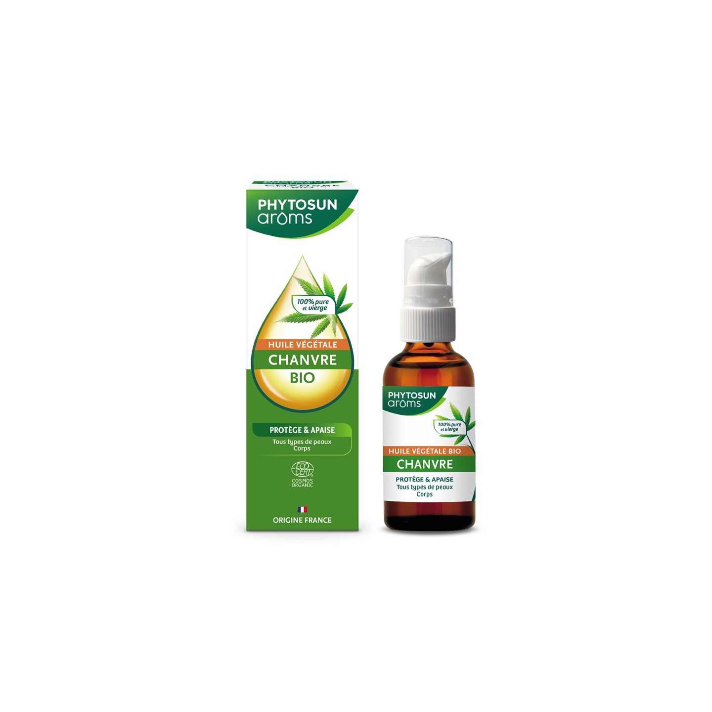 Phytosun Arôms Huile végétale de Chanvre Bio - 50ml