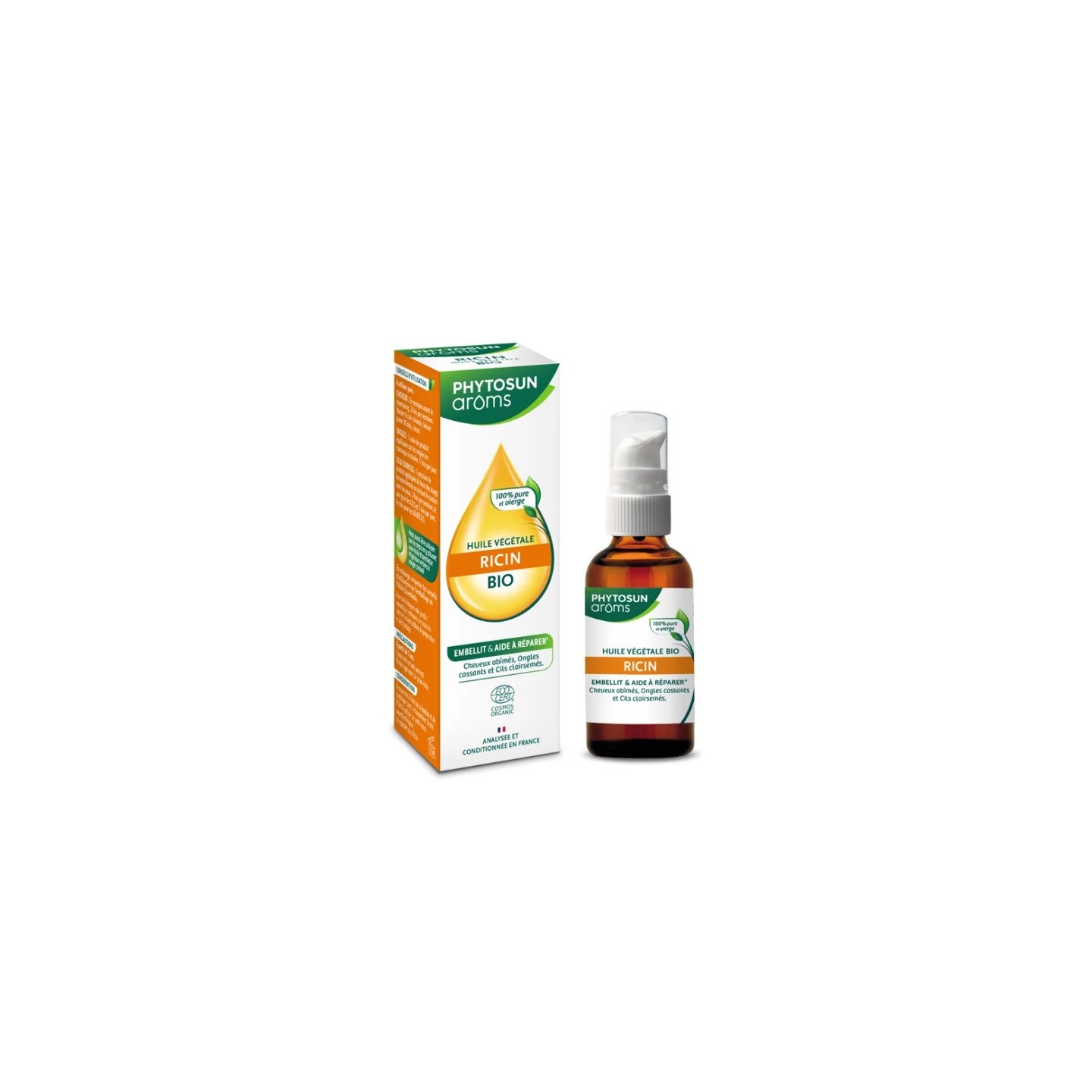 Phytosun Arôms Huile végétale de Ricin Bio - 50ml