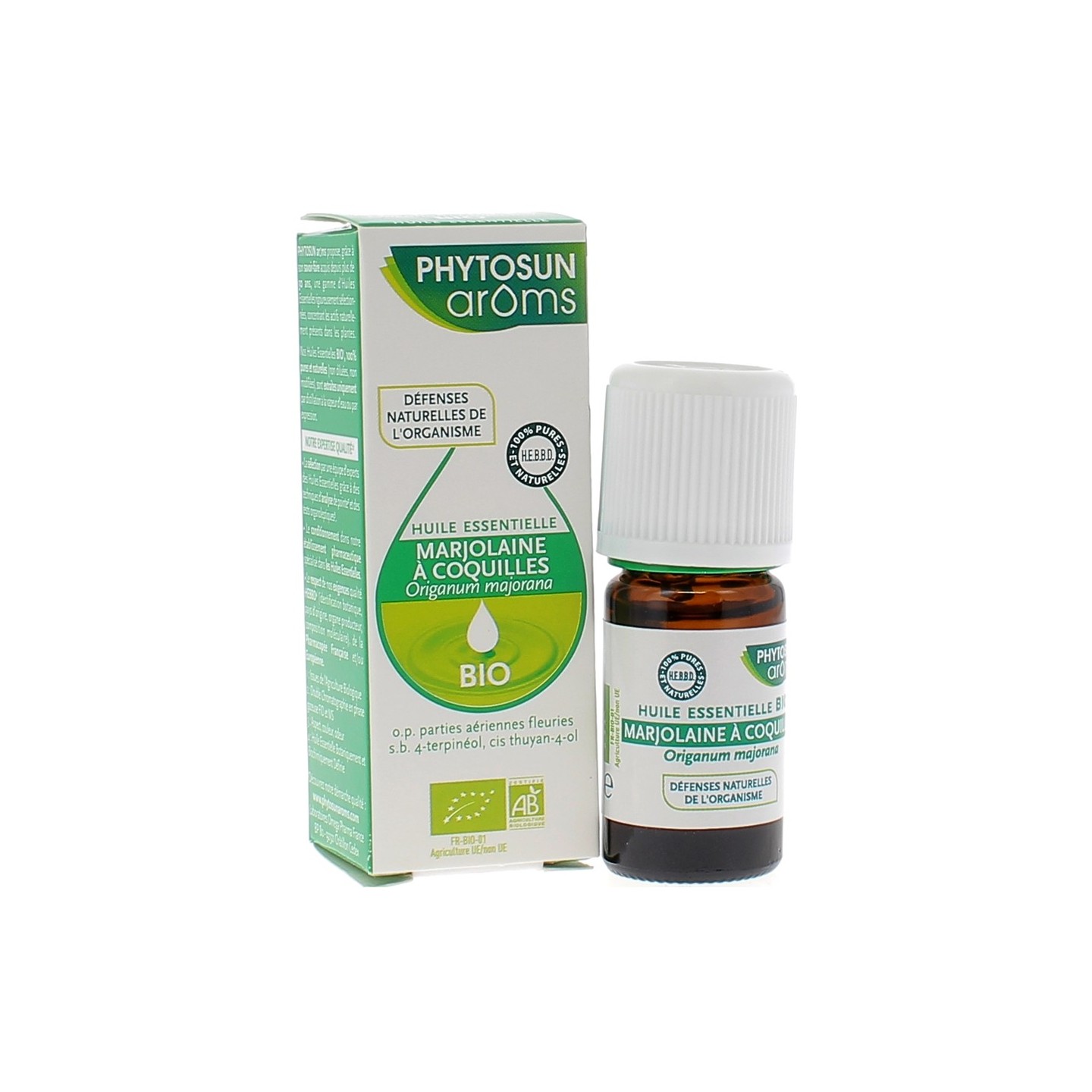 Phytosun Arôms Marjolaine à Coquilles bio 5 ml