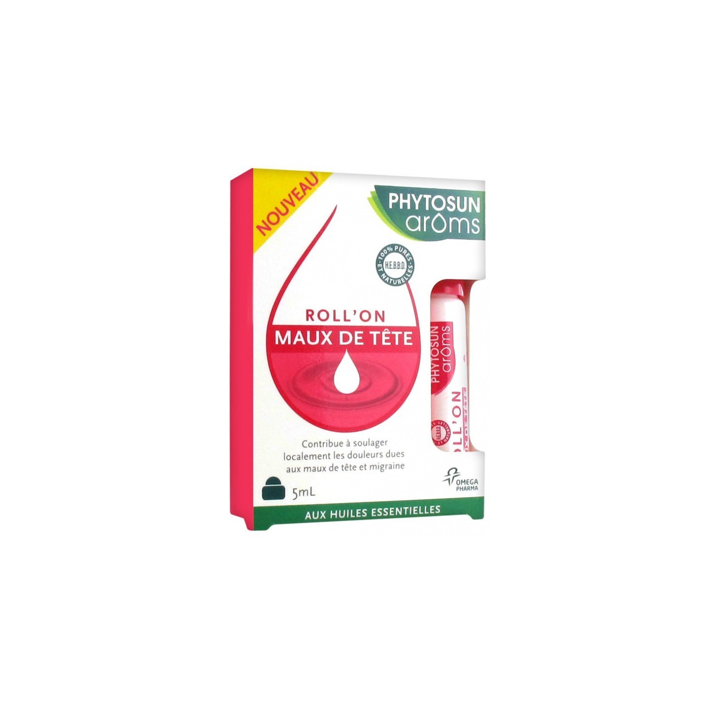 Phytosun Arôms Roll’on Maux de tête - 5ml