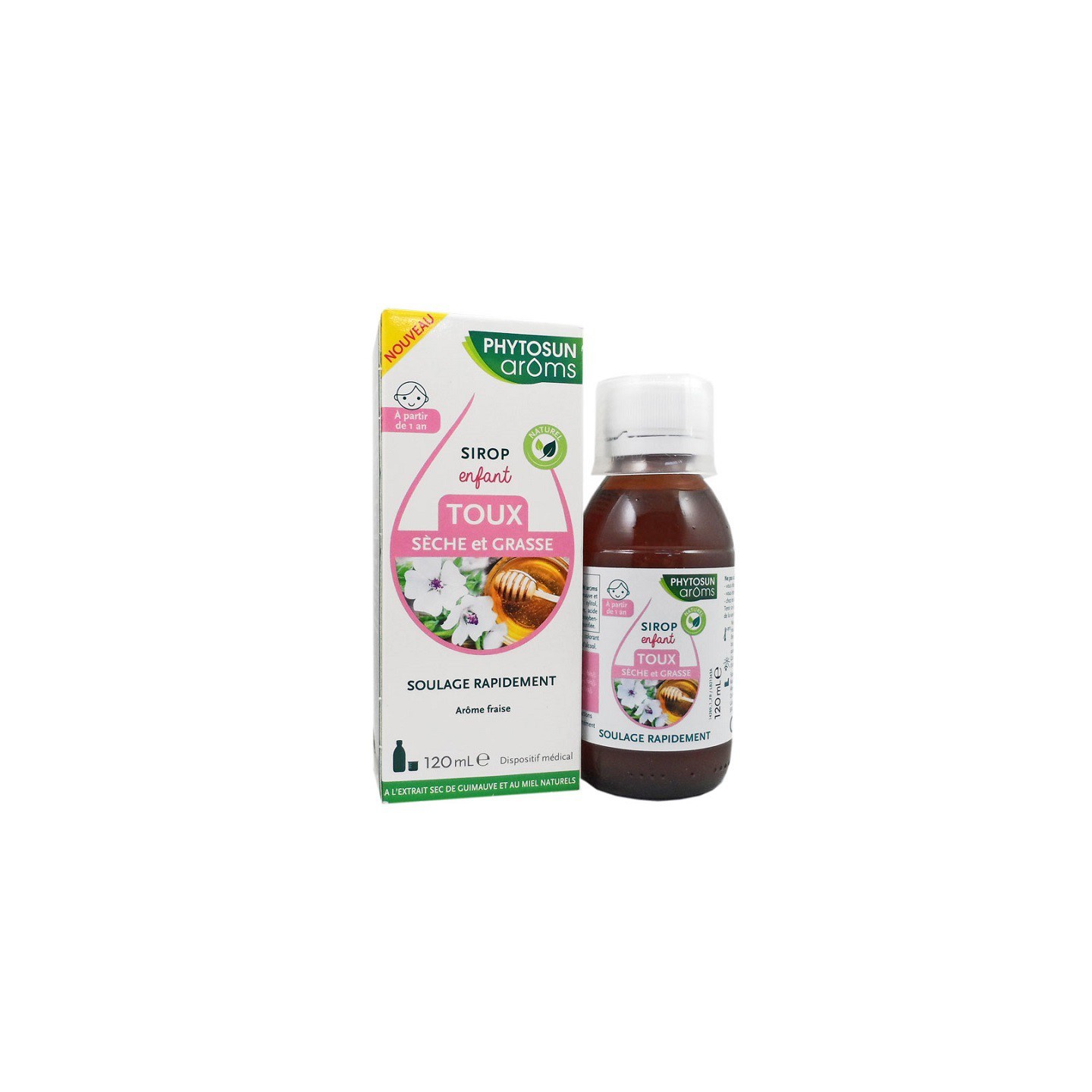 Phytosun Arôms sirop toux enfants - 120ml