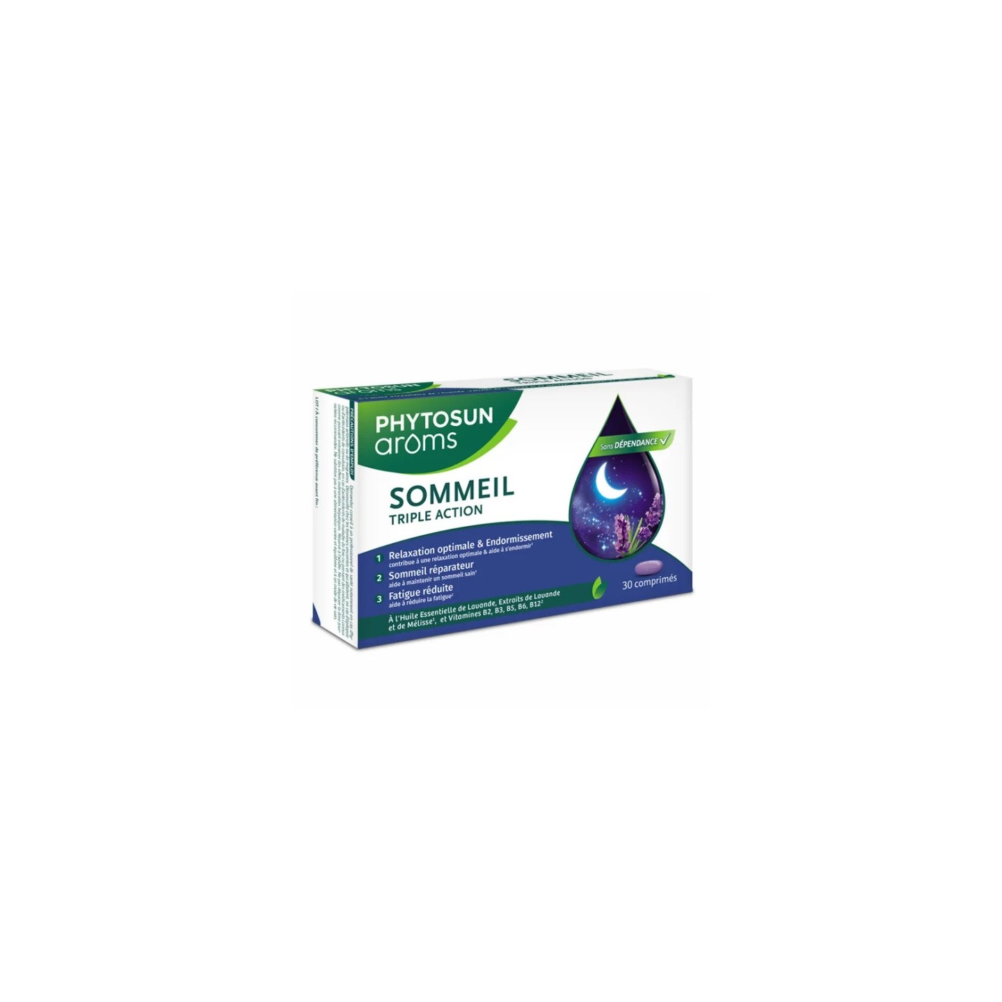 Phytosun Arôms Sommeil triple action - 30 comprimés