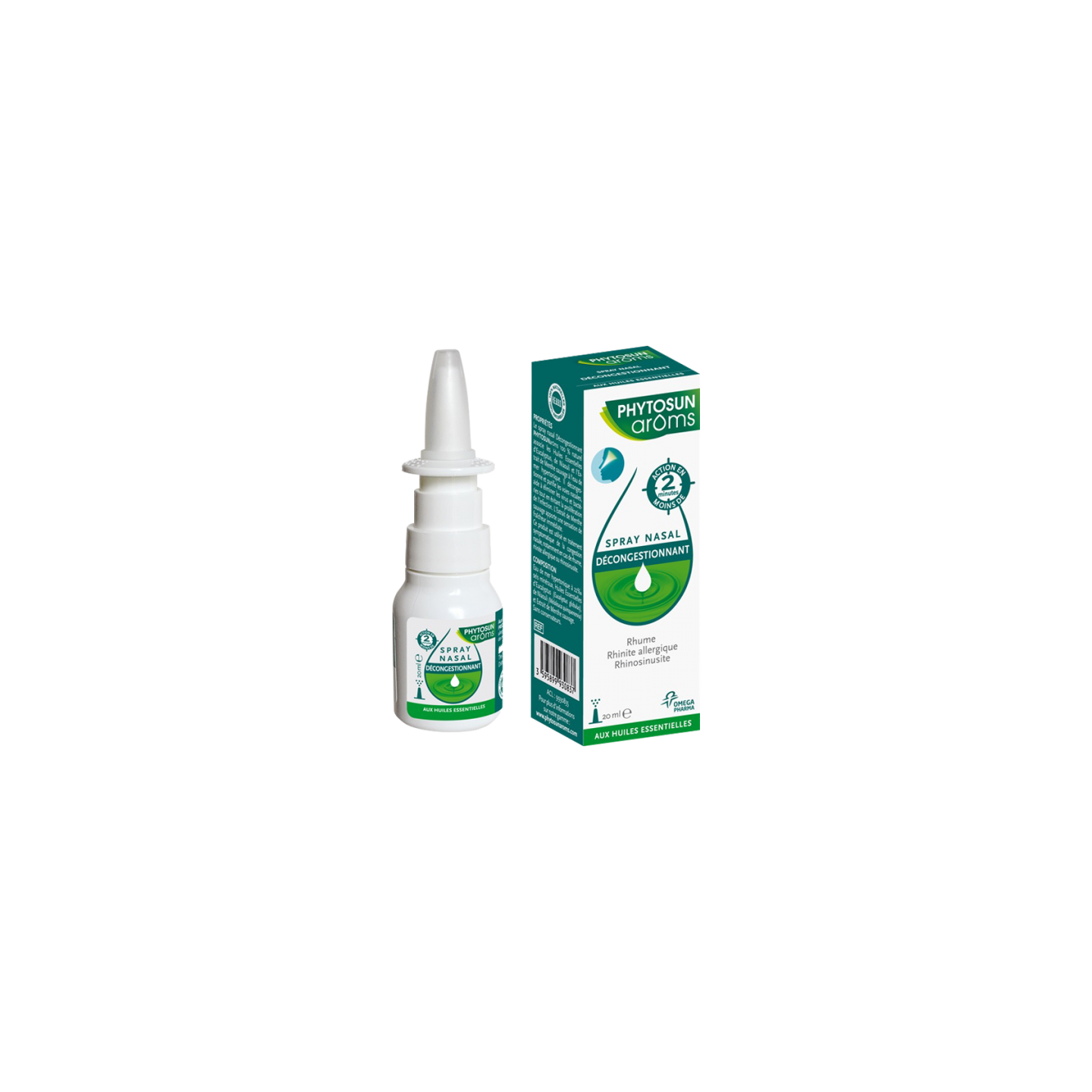 Phytosun Arôms spray nasal décongestionnant - 20ml