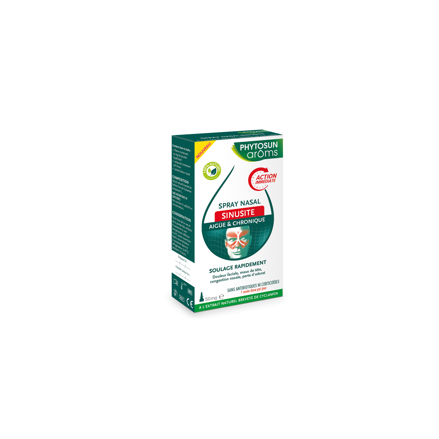 Phytosun Arôms Spray nasal sinusite - 5ml