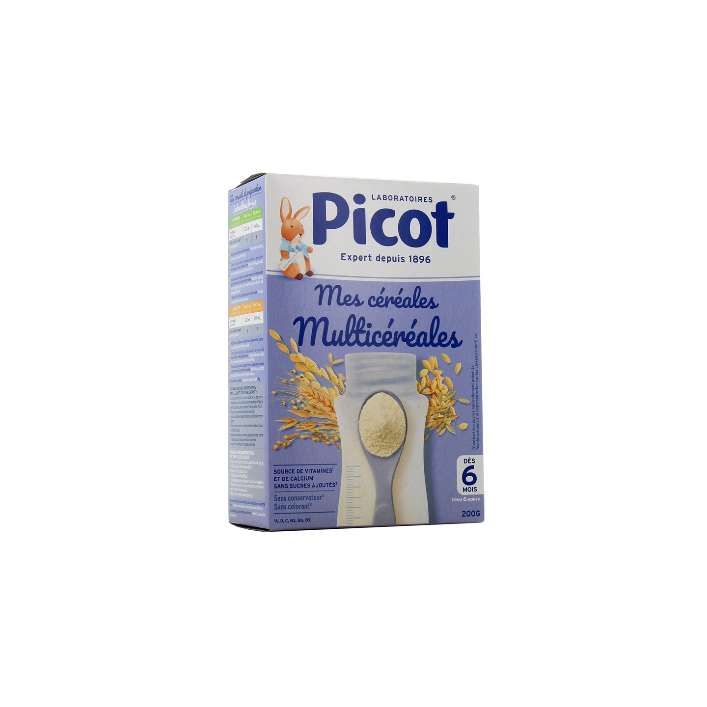 Picot Mes céréales saveur multicéréales dès 6 mois - 200g