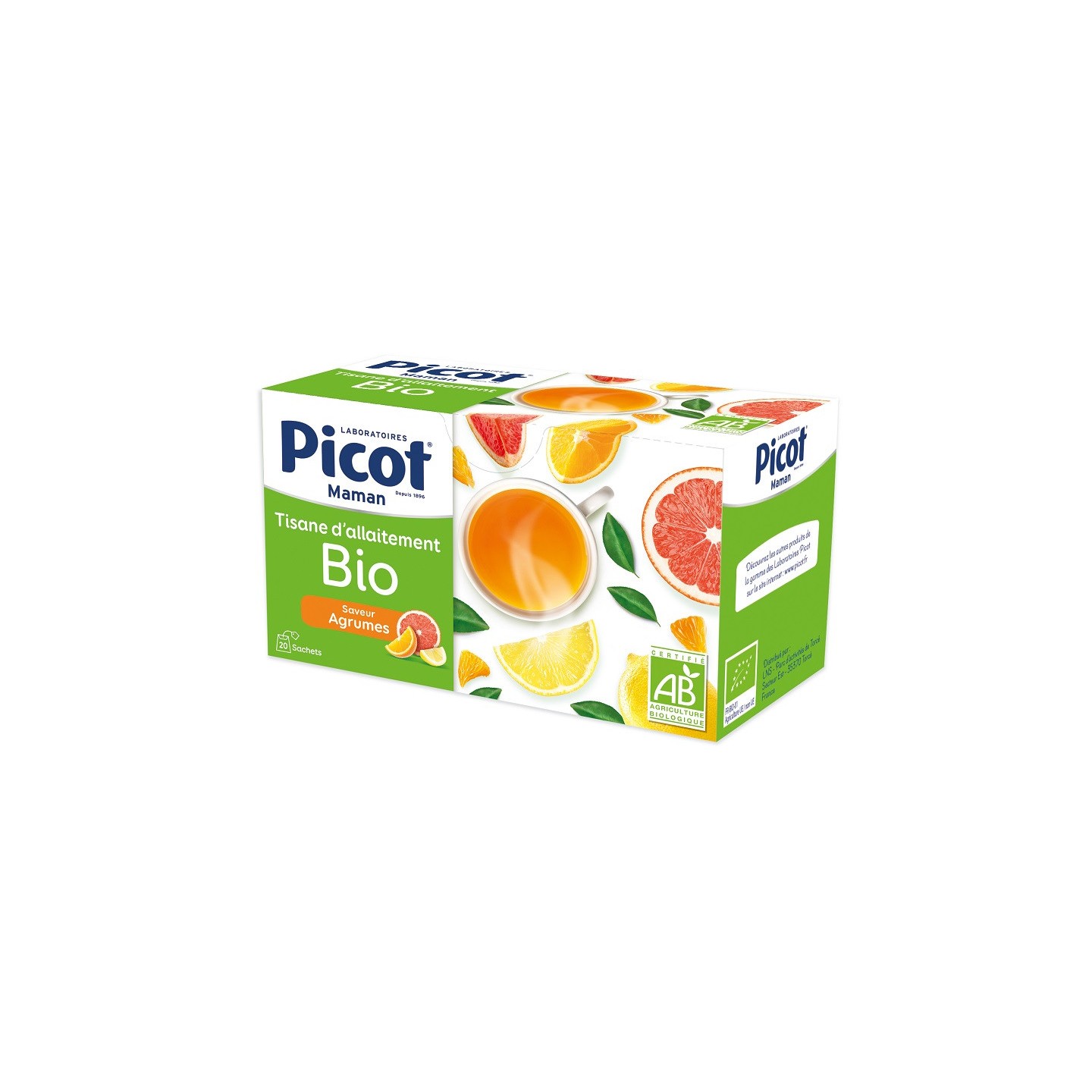Picot Tisane d’allaitement Agrumes - 20 sachets