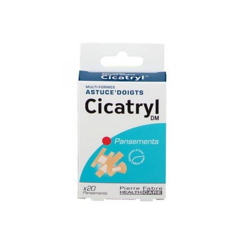 Pharmacie Bastille - Cicatryl astuce'doigts 20 pansements multi-formes