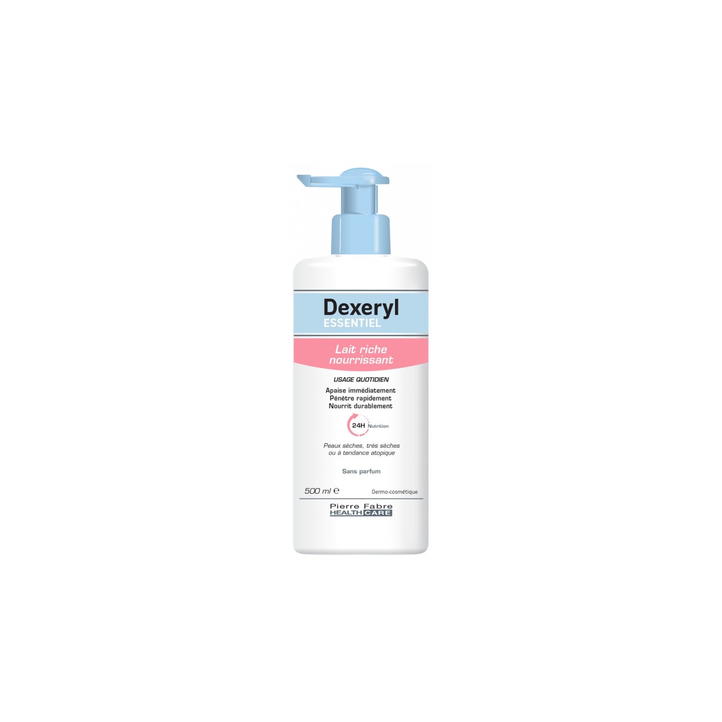 Pierre Fabre Dexeryl Essentiel Lait riche nourrissant - 500ml