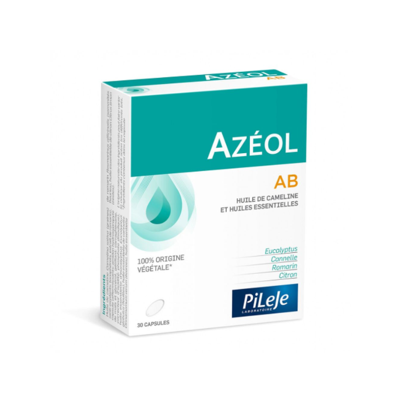 Pharmacie Bastille - Pileje Azéol AB phytoprevent 30 capsules