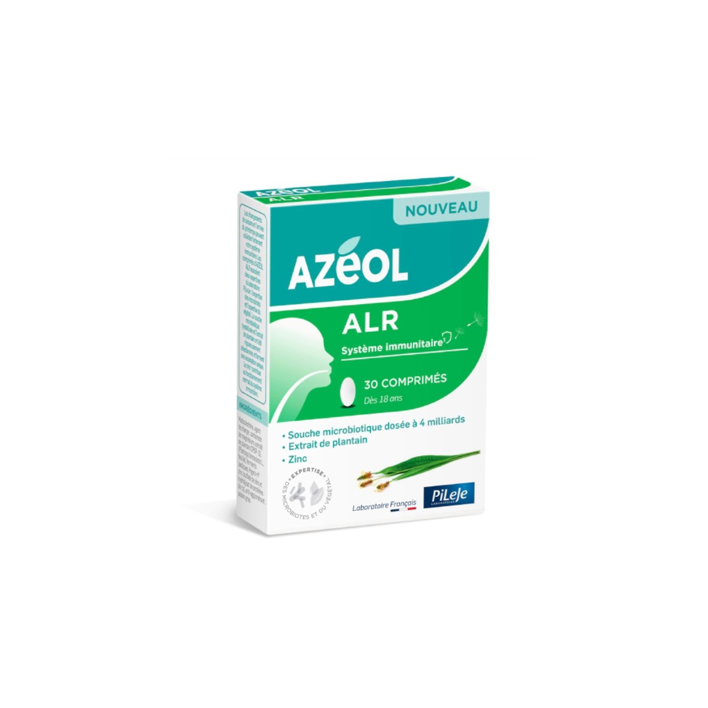 Pileje Azéol ALR - 30 comprimés