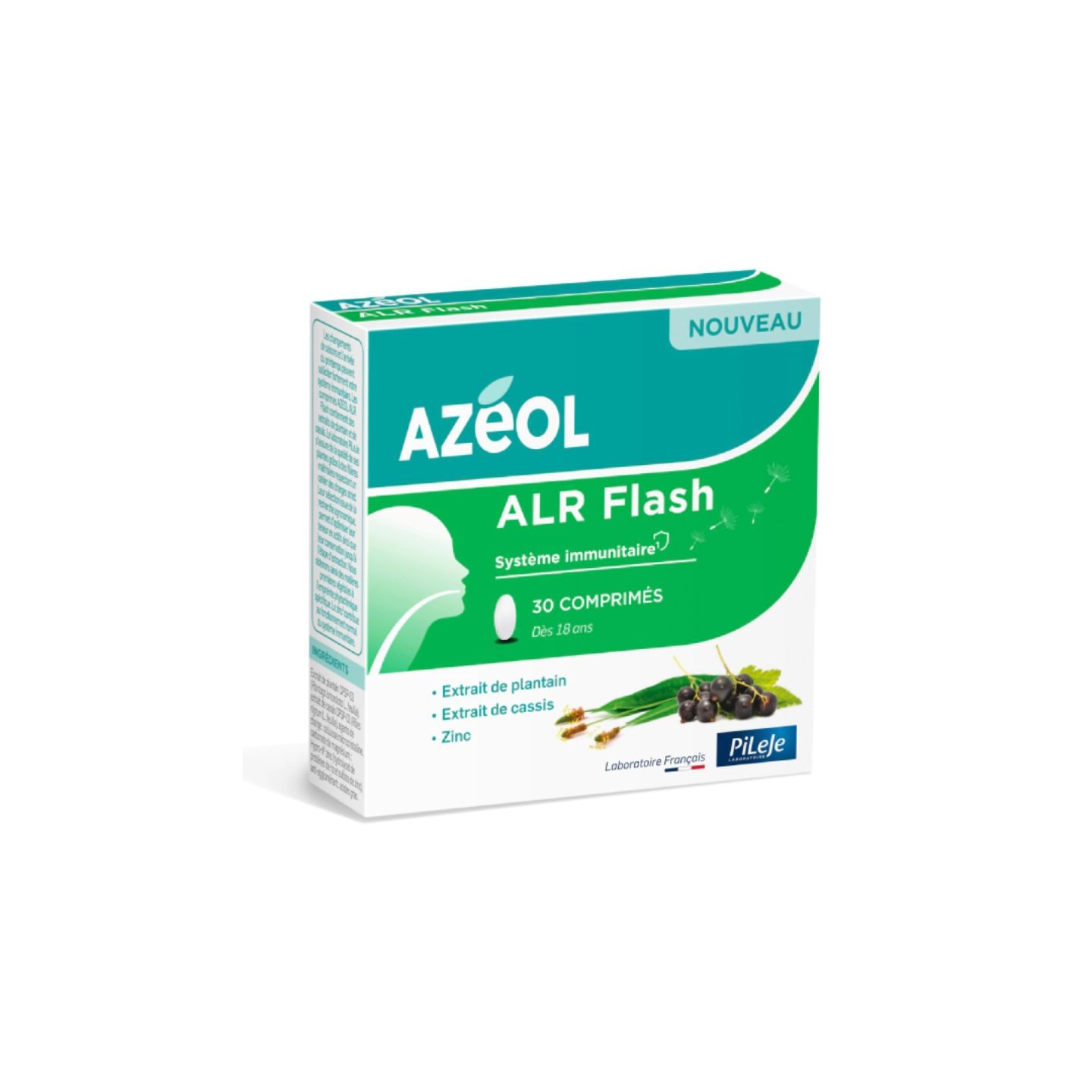 Pileje Azéol ALR Flash - 30 comprimés