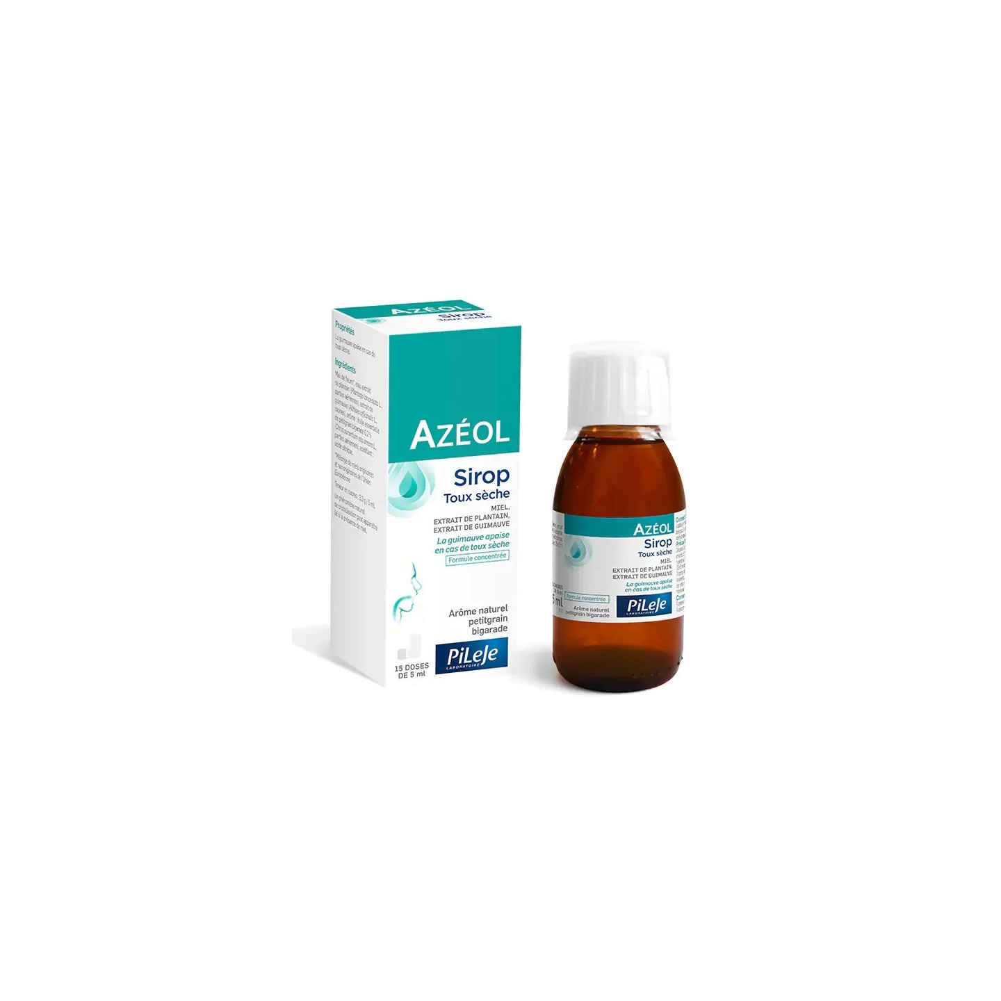 Pileje Azéol Sirop toux sèche - 75ml
