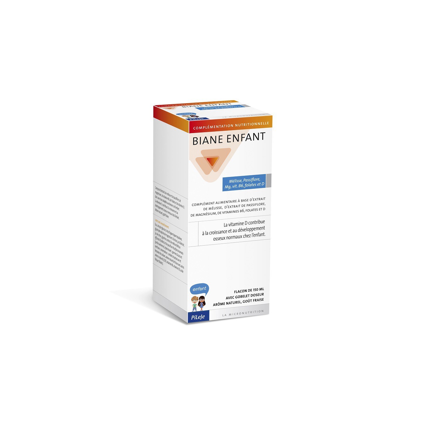 Pileje Biane Enfant Mélisse & Passiflore - Flacon de 150ml