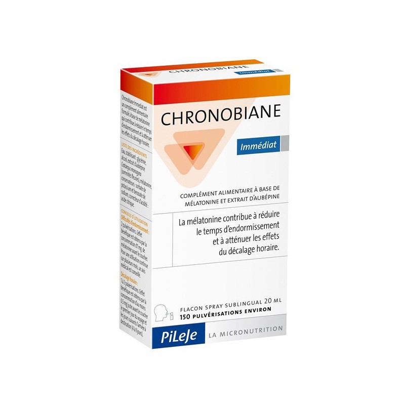 Pharmacie Bastille - Pileje Chronobiane Immédiat spray 20 ml