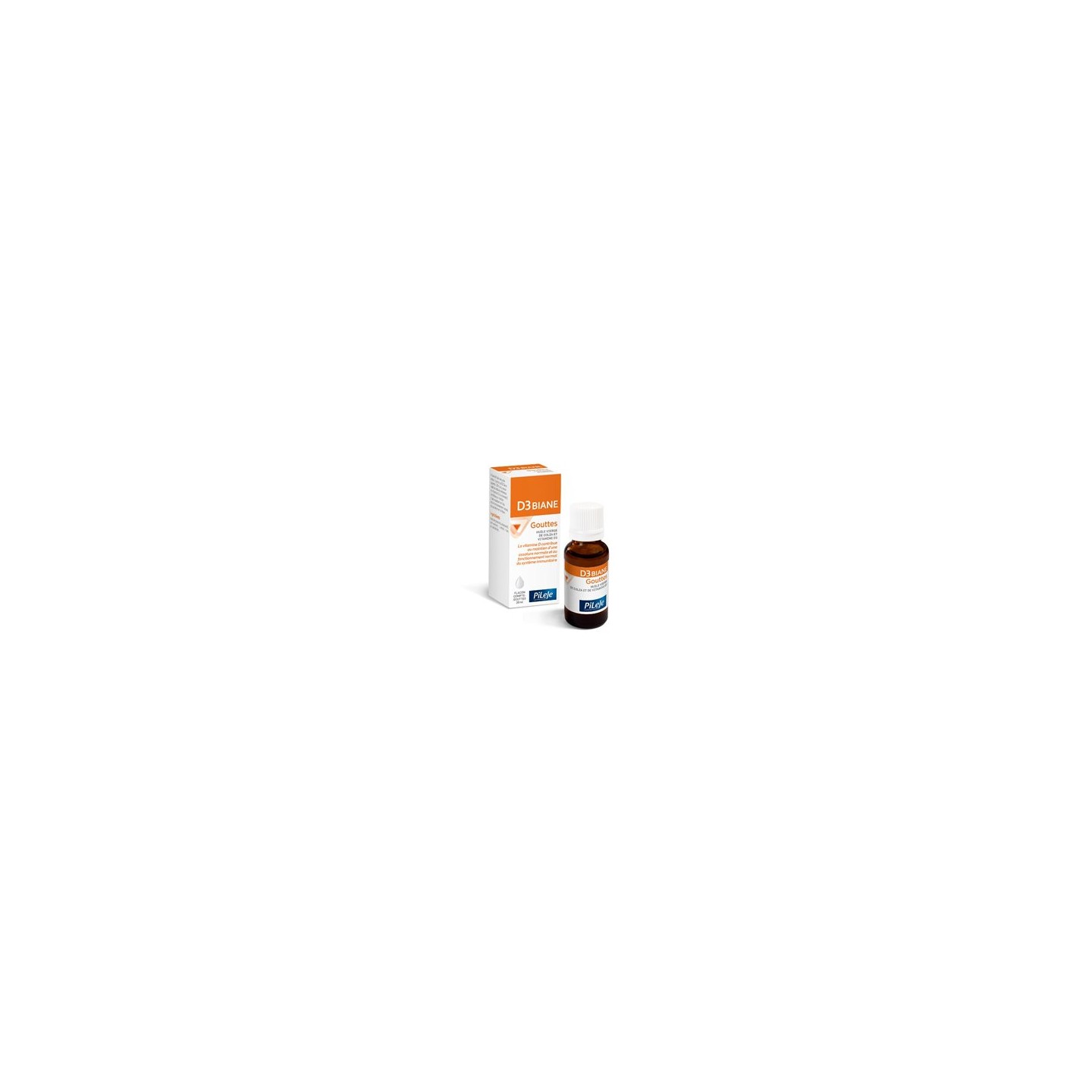 Pileje D3 Biane gouttes - Flacon 20ml