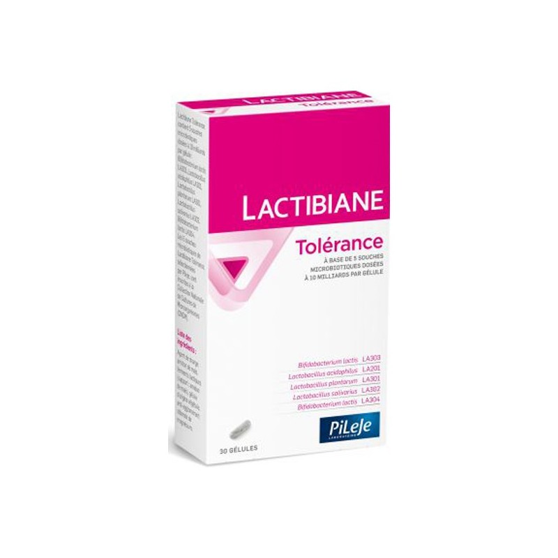 Pharmacie Bastille - Pileje Lactibiane tolérance 30 gélules